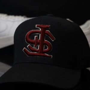 FSU Florida State Seminoles Black embroidered hat!!